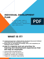 Individual Development Plan