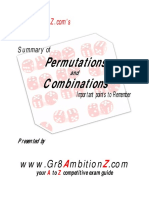 Permutations and Combinations