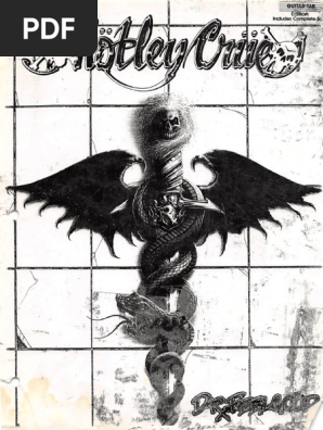 Motley Crue Doctor Feelgood Tab String Instruments Musical Notation