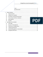 Design calculations for low head vertical slide gate