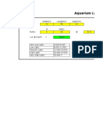 Aquarium Light Calculator 1.1