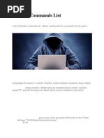 AutoSys Commands List Cheat Sheet