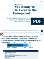Beyond Excel IBM Performance Management