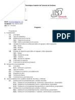 Programa Estadística I 