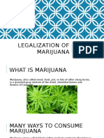 Legalization of Marijuana Debate