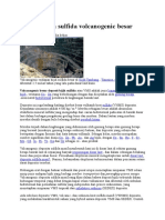 Deposit Bijih Sulfida Volcanogenic Besar