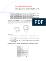 OSN Eksplorasi 2006 PDF