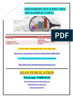 MS-08 JULY DECEMBER 2016 SOLVED ASSIGNMENT