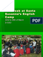 Our Week at Santa Susanna's English Camp