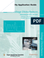 Voltage Disturbances: Standard EN 50160