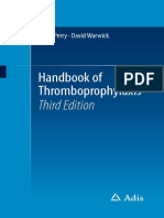 Handbook of Thromboprophylasis