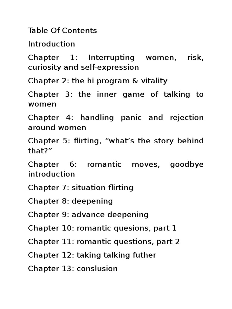 How To Talk To Women Pdf Extraversion And Introversion Investing