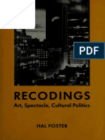 Foster Hal Recodings Art Spectacle and Cultural Politics PDF