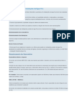 Dimensionamento Das Instalações de Água Fria