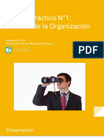 Trabajo Práctico N°1- Analisis de la Organización - Planeamiento RRPP 2016