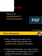 Chapter 11 - Place & Development of Channel Systems