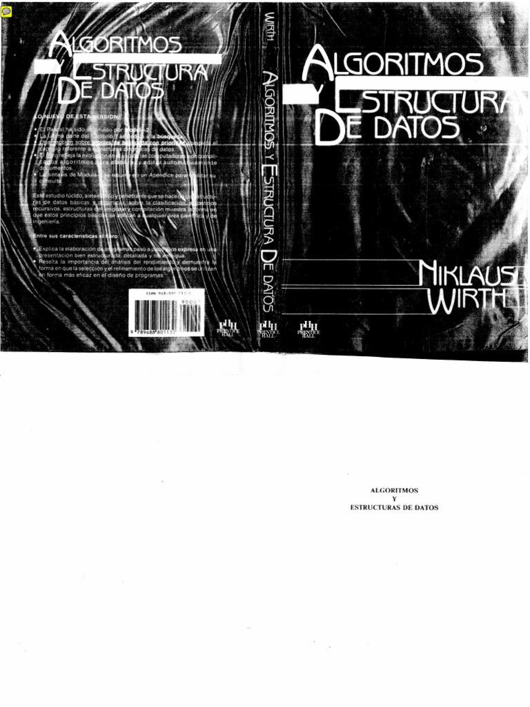 Algoritmos Y Estructura de Datos, Niklaus Wirth