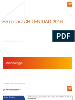 GFK Adimark: Estudio Chilenidad 2016