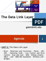 The Data Link Layer - FRAMING - 25.01.2016