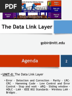 The Data Link Layer - FRAMING - 25.01.2016