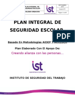 Plan Integral de Seguridad Escolar