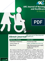 ARC Journal of Nursing and Healthcare(ISSN :2455-4324)