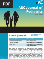 Download ARC Journal of Pediatrics ISSN  2455-5711 by ARC JOURNALS SN323878833 doc pdf