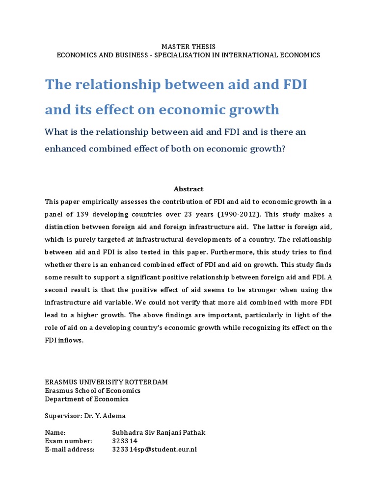 Fdi And Economic Growth Relationship: An Empirical Study On Malaysia – DEVX