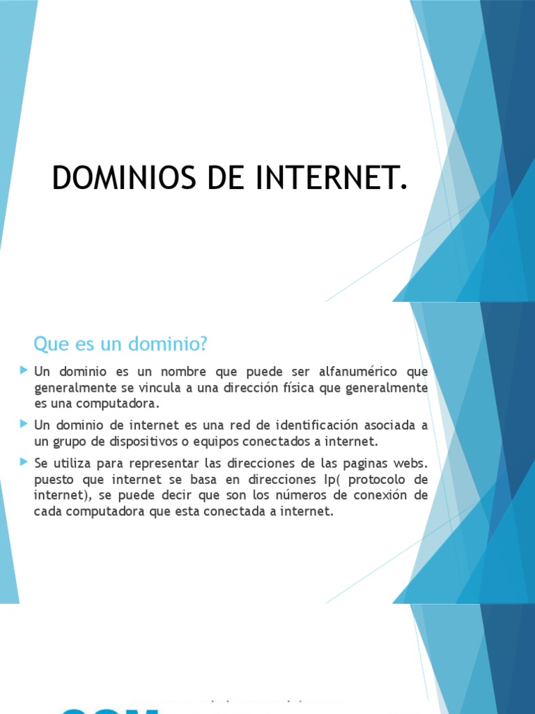 Guía Completa sobre Dominios de Internet | PDF | Nombre de dominio ...