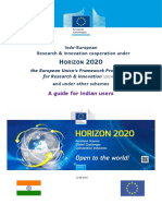 h2020 Brochure India Aug 2014