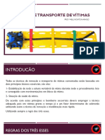 Remoção e transporte de vítimas de emergência