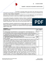 Gabarito - Simulado - XX Exame Da OAB - Direito Constitucional