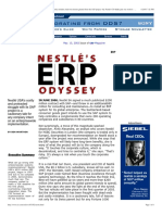 Nestles Erp Odyssey