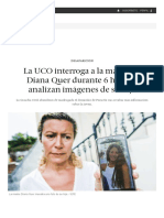 La UCO Interroga A La Madre de Diana Quer Durante 6 Horas y Analizan Imágenes de Su Hija