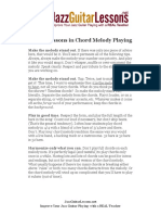 Chord Melody 12 Key Lessons PDF