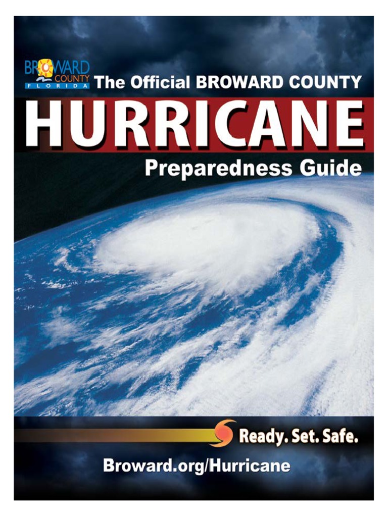 The Official Broward County Hurricane Preparedness Guide Emergency