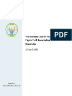 Rwanda - Avocado Packaging and Export Investment Case Report