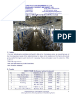 (Milk Flow Meter) Cow Herringbone Milking Parlor (With Milk Meter)