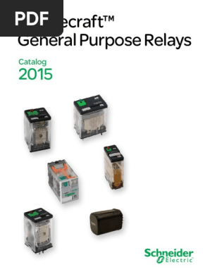 Magnecraft™ General Purpose Relays: Catalog | PDF | Alternating Current |  Relay