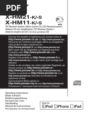 X HM11 S Manual AUpdf | PDF | I Pod | I Pad