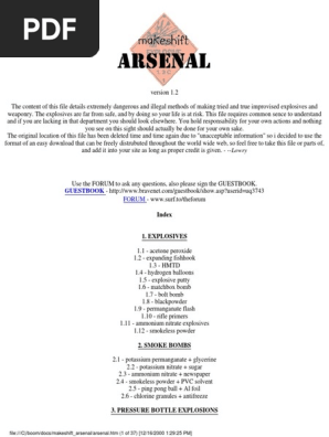 Makeshift Arsenal by Lowery