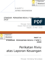 Panduan Reviu Laporan Keuangan