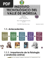 Unidad 1 Fisiología Animal GGM