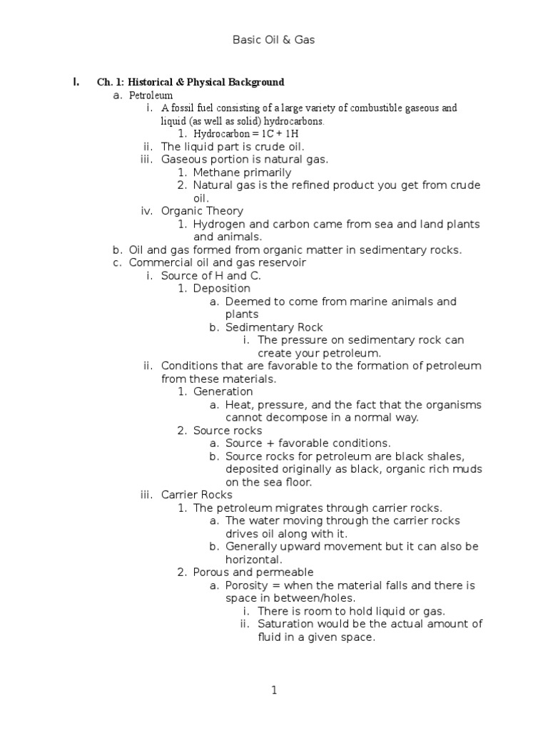 Understanding Oil and Gas Fundamentals | PDF | Petroleum Reservoir ...