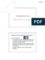 05 - Metodi Sperimentali in Psicologia 1