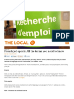 French Job Speak_ All the Terms You Need to Know - The Local