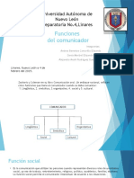 Funciones Del Comunicador