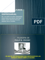 Diapositiva de Filosofia de Crosby