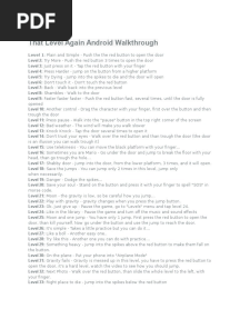 That Level Again Android Walkthrough