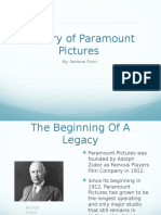 History of Paramount